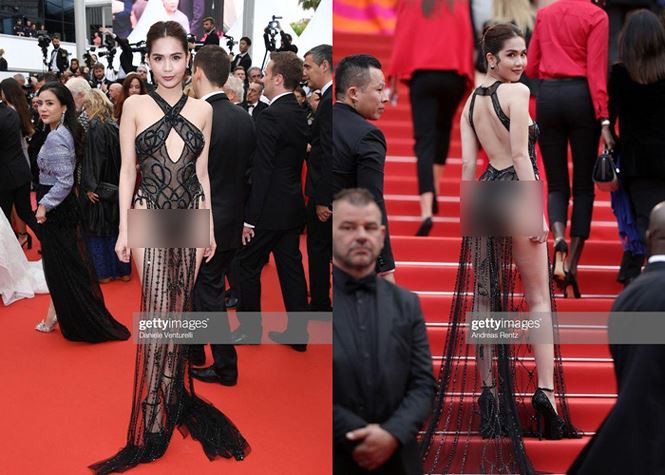 NSƯT Chiều Xuân gây tranh cãi khi bị cho bênh Ngọc Trinh hở bạo ở Cannes - Ảnh 1. NSƯT Chiều Xuân gây tranh cãi khi bị cho bênh Ngọc Trinh hở bạo ở Cannes - Ảnh 1.