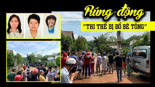 Vụ thi thể bị đổ bê tông: Xác minh thông tin tại Bà Rịa - Vũng Tàu - Ảnh 1. Vụ thi thể bị đổ bê tông: Xác minh thông tin tại Bà Rịa - Vũng Tàu - Ảnh 1.