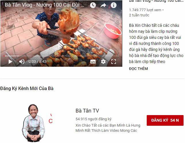 Bà Tân Vlog là ai mà cộng đồng YouTube Việt Nam liên tục nhắc tên trong ngưỡng mộ? - Ảnh 1. Bà Tân Vlog là ai mà cộng đồng YouTube Việt Nam liên tục nhắc tên trong ngưỡng mộ? - Ảnh 1.