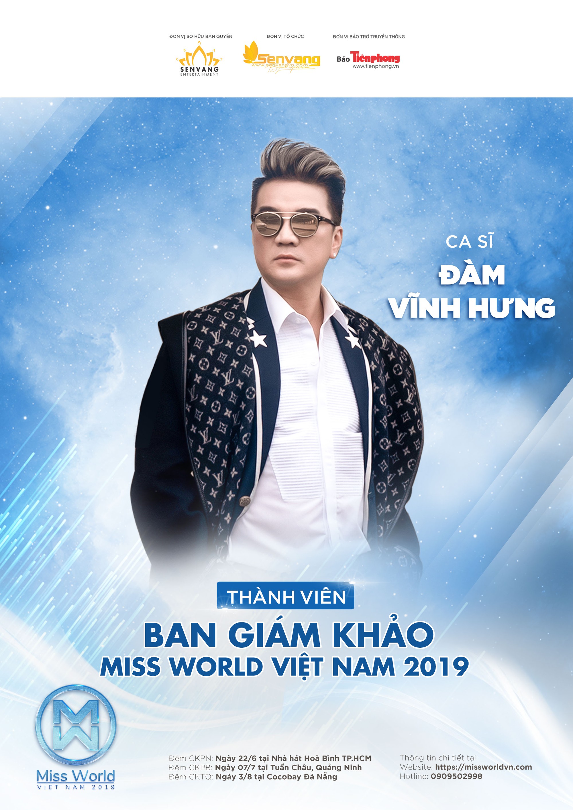 Đàm Vĩnh Hưng đi tìm đại diện Việt Nam thi Hoa hậu Thế giới 2019  - Ảnh 1.