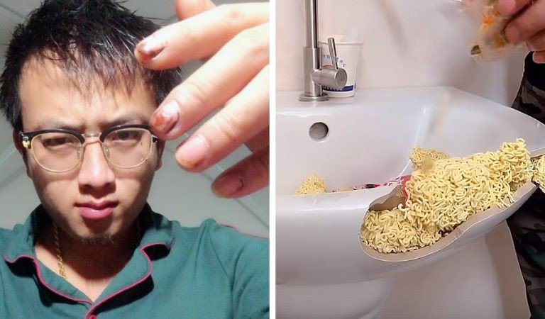 Dị nhân Trung Quốc: Dùng đồ ăn để sửa đồ gia dụng - Ảnh 1. Dị nhân Trung Quốc: Dùng đồ ăn để sửa đồ gia dụng - Ảnh 1.