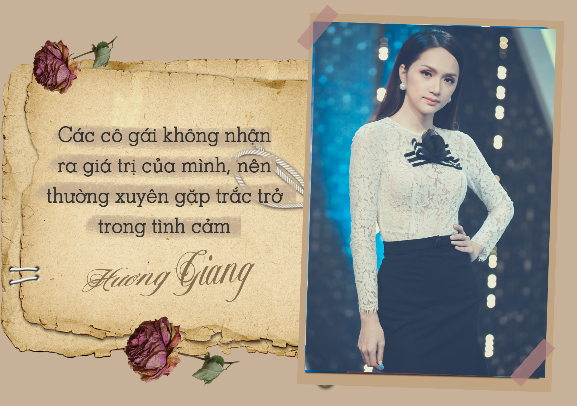 Chùm ảnh: Những phát ngôn chất lừ của Hương Giang trong Người ấy là ai - Ảnh 2.
