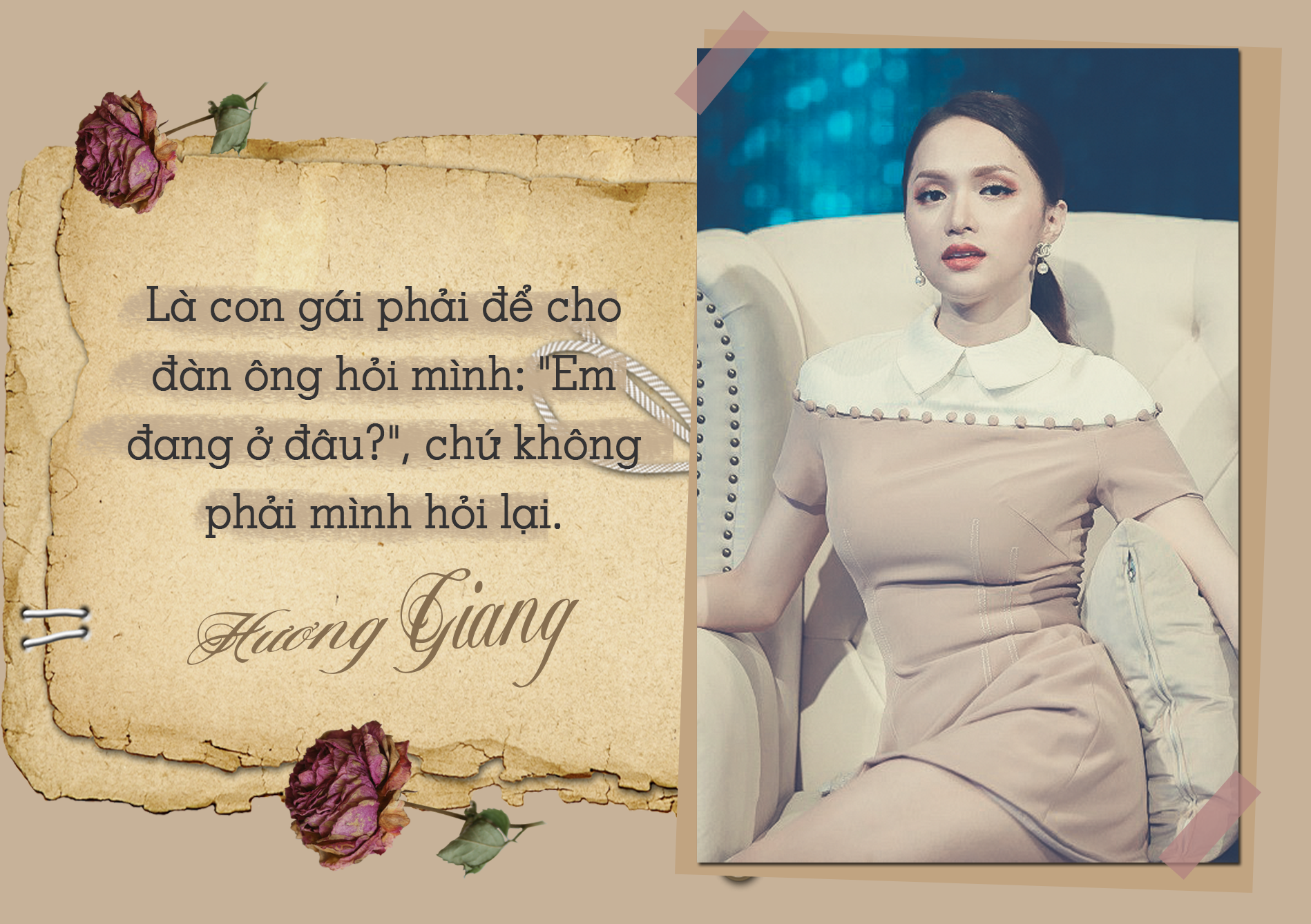Chùm ảnh: Những phát ngôn chất lừ của Hương Giang trong Người ấy là ai - Ảnh 3.