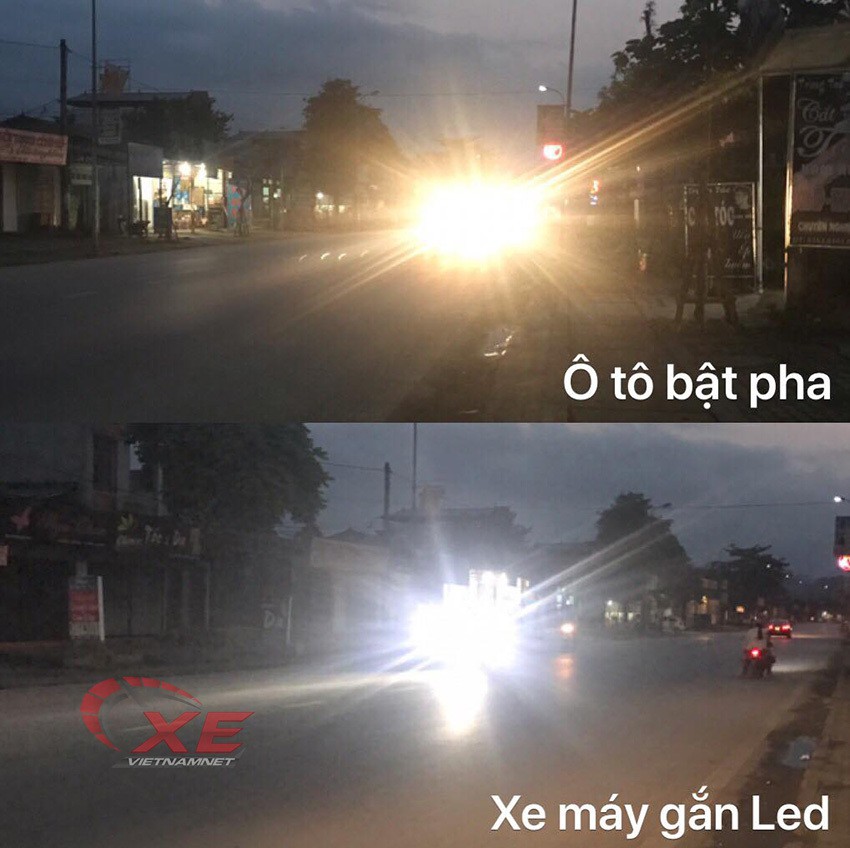 Bức xúc tài xế Việt bật pha chói mắt, gieo họa cho cộng đồng - Ảnh 1. Bức xúc tài xế Việt bật pha chói mắt, gieo họa cho cộng đồng - Ảnh 1.