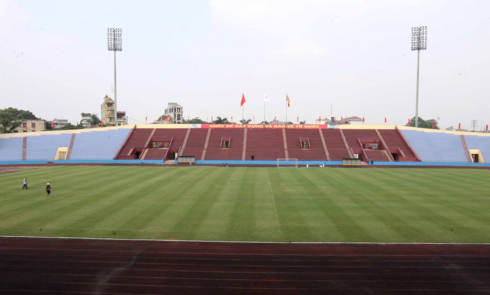 Cận cảnh sân vận động mới tinh sắp tổ chức trận U23 Việt Nam vs U23 Myanmar - Ảnh 1. Cận cảnh sân vận động mới tinh sắp tổ chức trận U23 Việt Nam vs U23 Myanmar - Ảnh 1.