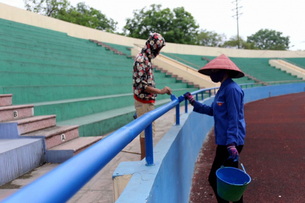 Cận cảnh sân vận động mới tinh sắp tổ chức trận U23 Việt Nam vs U23 Myanmar - Ảnh 6. Cận cảnh sân vận động mới tinh sắp tổ chức trận U23 Việt Nam vs U23 Myanmar - Ảnh 6.