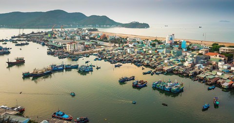 Nhọc nhằn kiếm sống bên chảo lửa hấp cá ở cảng Quy Nhơn - Ảnh 1.