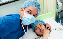 Ca sĩ Hải Băng sinh con trai thứ ba