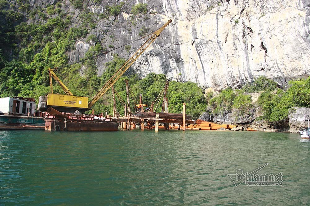 Bến tàu động Mê Cung và hang Tiên Ông chình ình ở vịnh Hạ Long - Ảnh 3. Bến tàu động Mê Cung và hang Tiên Ông chình ình ở vịnh Hạ Long - Ảnh 3.