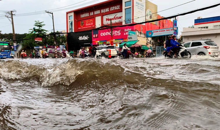 TP HCM: Hồ điều tiết thông minh chống ngập bị ngập lụt sau mưa lớn - Ảnh 4. TP HCM: Hồ điều tiết thông minh chống ngập bị ngập lụt sau mưa lớn - Ảnh 4.