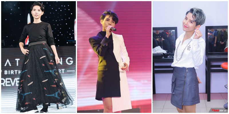 Vũ Cát Tường thay đổi thời trang xoành xoạch: Mặc vest đã bảnh, diện váy còn chất hơn - Ảnh 5. Vũ Cát Tường thay đổi thời trang xoành xoạch: Mặc vest đã bảnh, diện váy còn chất hơn - Ảnh 5.