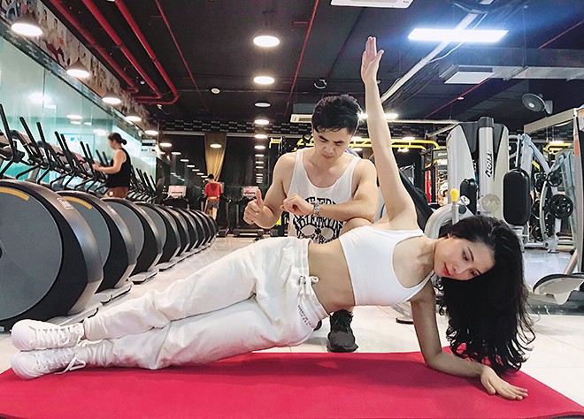 Cặp đôi nhờ tập gym nên duyên vợ chồng - Ảnh 2. Cặp đôi nhờ tập gym nên duyên vợ chồng - Ảnh 2.
