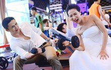 Cặp đôi nhờ tập gym nên duyên vợ chồng