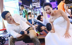 Cặp đôi nhờ tập gym nên duyên vợ chồng