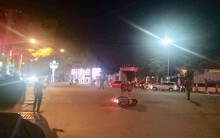 Bò 'điên' húc 6 người bị thương trong đêm ở Bình Dương