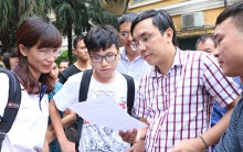 Đề thi vào lớp 10 môn Toán vòng 2 Trường THPT chuyên Khoa học Tự nhiên năm 2019