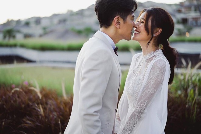 Tài tử Đại thái giám và mĩ nhân TVB lần đầu công khai ảnh cưới - Ảnh 6.