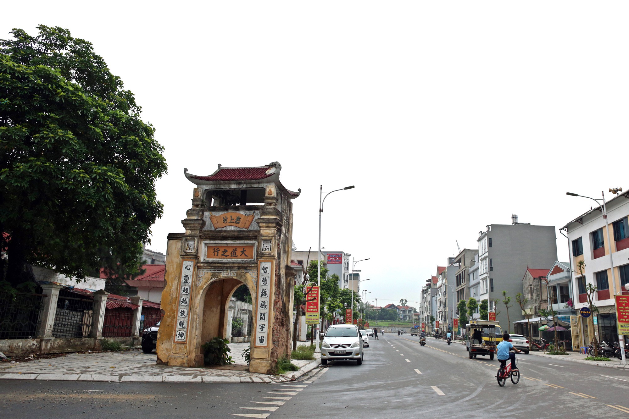 Cây xanh chết khô, tróc vỏ trên con đường dài 650 m trị giá gần 200 tỉ đồng ở Hà Nội - Ảnh 3. Cây xanh chết khô, tróc vỏ trên con đường dài 650 m trị giá gần 200 tỉ đồng ở Hà Nội - Ảnh 3.