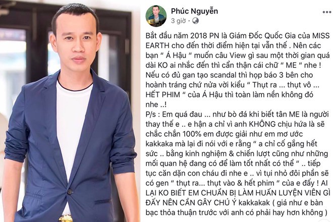 Mâu Thủy tố bị tước quyền thi Miss Earth vì không chịu chi 5 tỉ đồng - Ảnh 2. Mâu Thủy tố bị tước quyền thi Miss Earth vì không chịu chi 5 tỉ đồng - Ảnh 2.