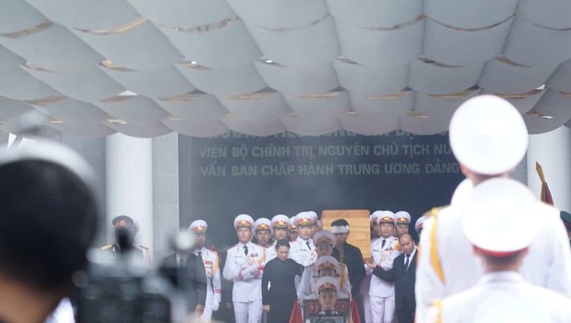 Đưa linh cữu nguyên Chủ tịch nước Lê Đức Anh về TP HCM  - Ảnh 5.