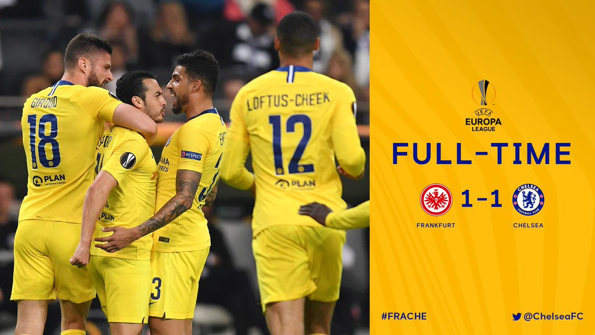 Hòa 1-1 trên sân Frankfurt, Chelsea nhích gần hơn với chung kết Europa League - Ảnh 1.