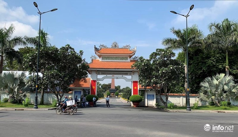 Nơi an táng Đại tướng Lê Đức Anh sẵn sàng trước giờ đón linh cữu - Ảnh 1. Nơi an táng Đại tướng Lê Đức Anh sẵn sàng trước giờ đón linh cữu - Ảnh 1.