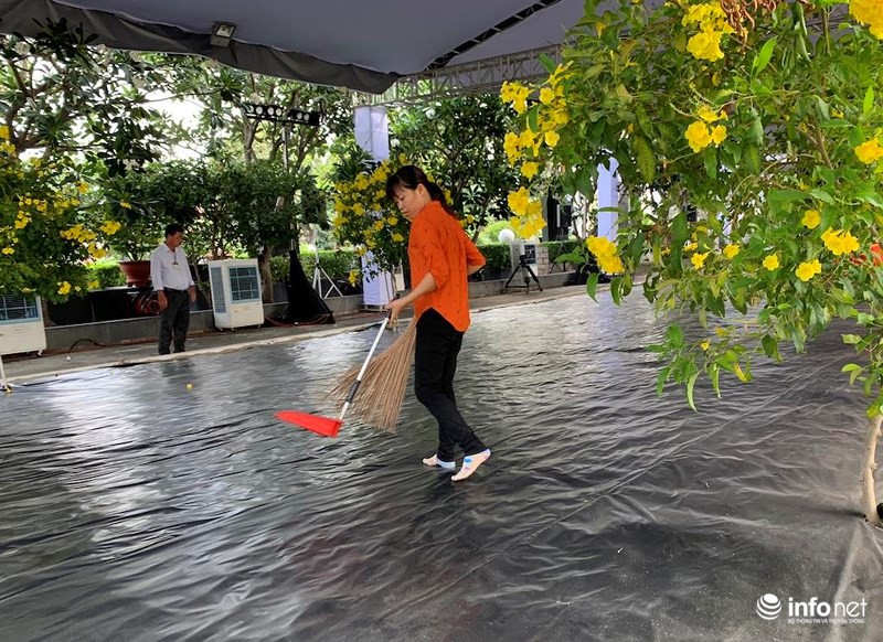 Nơi an táng Đại tướng Lê Đức Anh sẵn sàng trước giờ đón linh cữu - Ảnh 6. Nơi an táng Đại tướng Lê Đức Anh sẵn sàng trước giờ đón linh cữu - Ảnh 6.