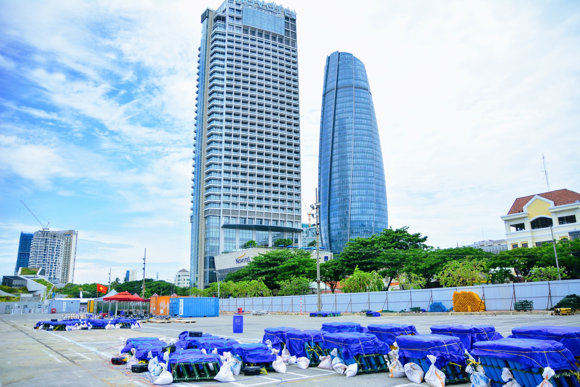 Đột nhập trận địa pháo hoa đội Việt Nam - Nga trước màn khai mạc Lễ hội pháo hoa Quốc tế Đà Nẵng 2019 - Ảnh 6. Đột nhập trận địa pháo hoa đội Việt Nam - Nga trước màn khai mạc Lễ hội pháo hoa Quốc tế Đà Nẵng 2019 - Ảnh 6.