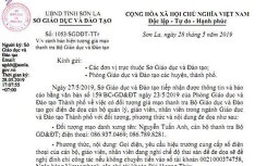 Sơn La: Nhiều giáo viên bị gọi điện đe dọa tống tiền