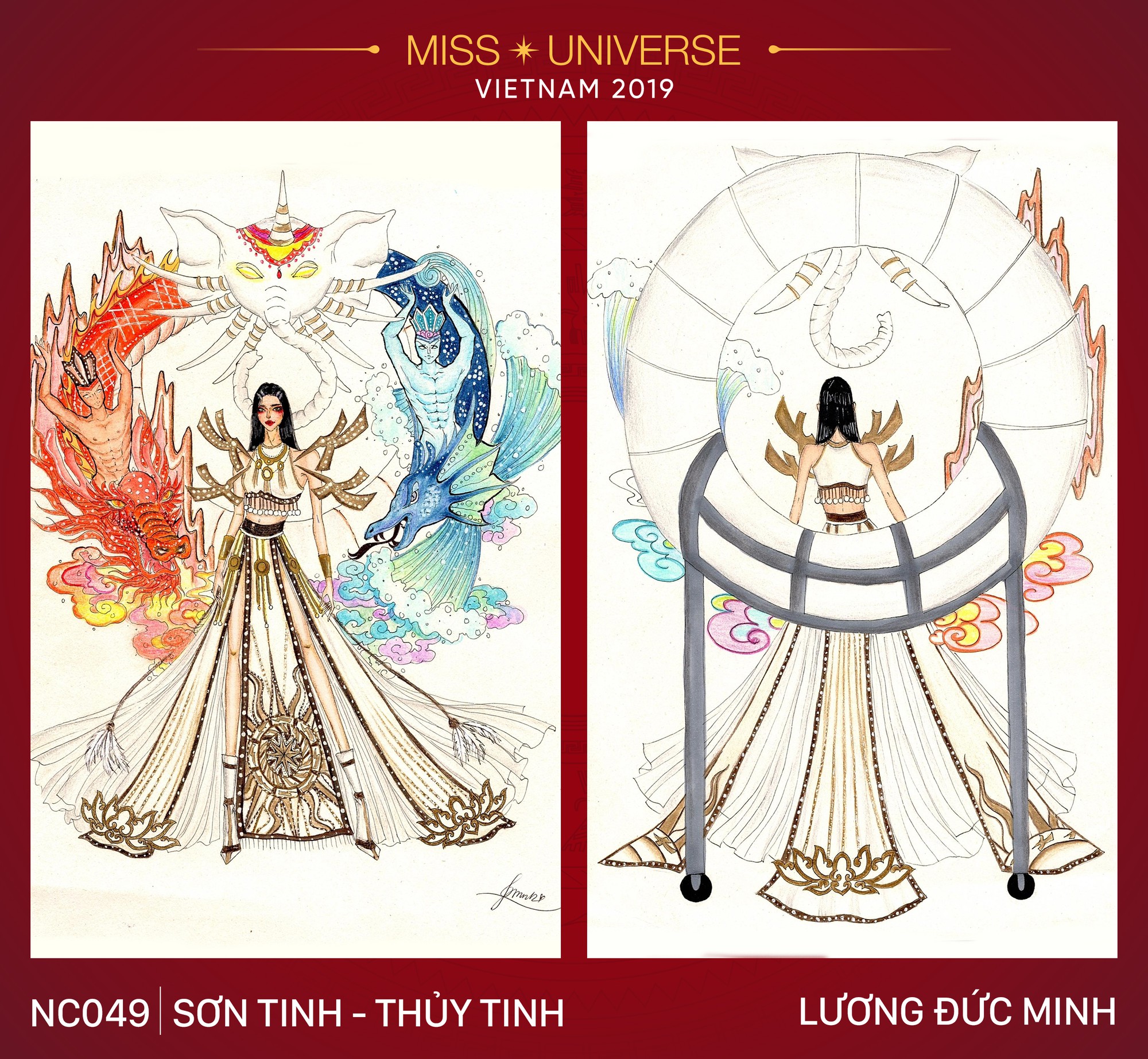 8 mẫu thiết kế dân tộc đang được Á hậu Hoàng Thùy chấm để mang tới Miss Universe 2019 - Ảnh 1. 8 mẫu thiết kế dân tộc đang được Á hậu Hoàng Thùy chấm để mang tới Miss Universe 2019 - Ảnh 1.
