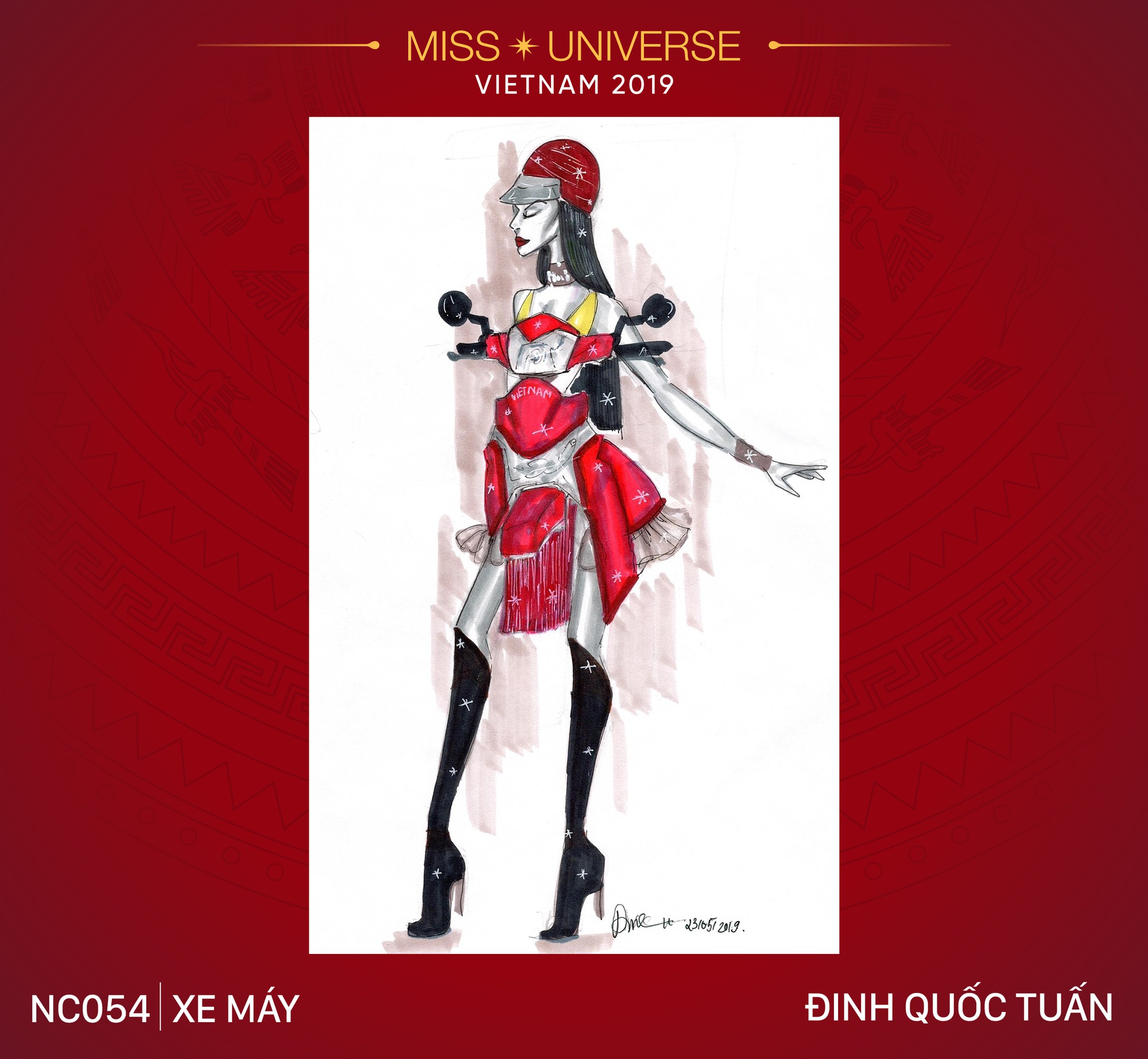 8 mẫu thiết kế dân tộc đang được Á hậu Hoàng Thùy chấm để mang tới Miss Universe 2019 - Ảnh 4. 8 mẫu thiết kế dân tộc đang được Á hậu Hoàng Thùy chấm để mang tới Miss Universe 2019 - Ảnh 4.