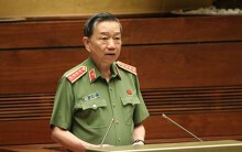 Đại tướng Tô Lâm là Bộ trưởng đầu tiên đăng đàn trả lời chất vấn