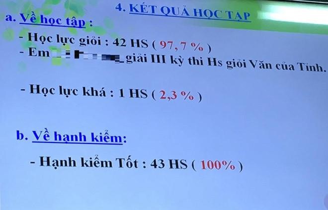 42/43 học sinh giỏi một lớp là bình thường, không có bệnh thành tích - Ảnh 1.