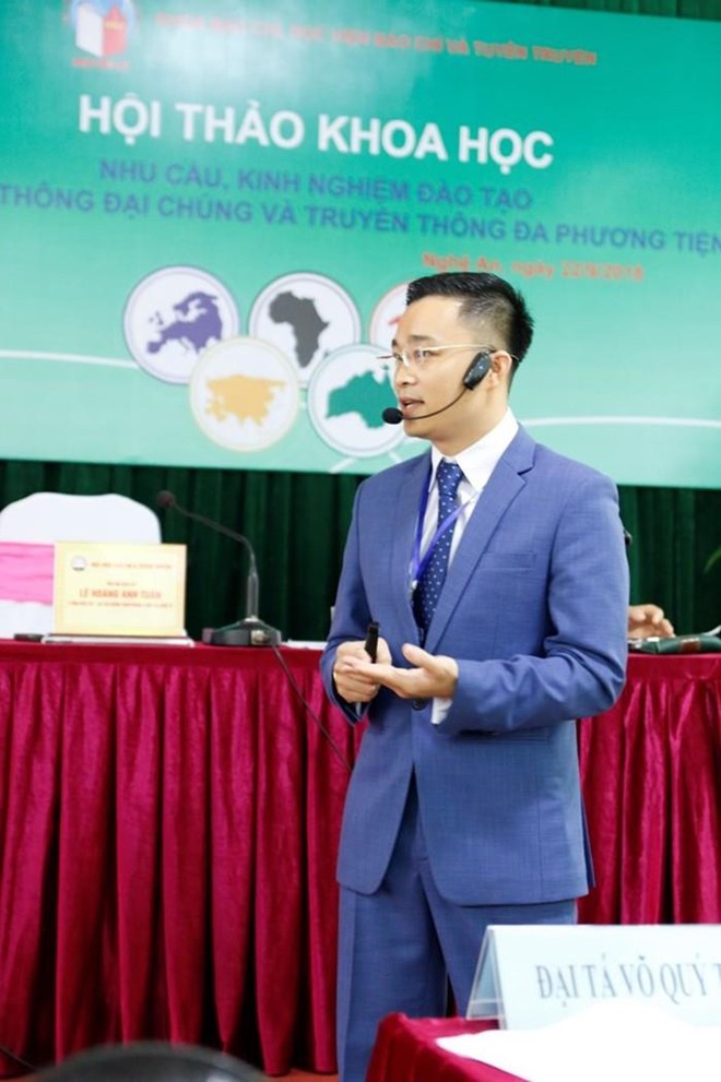 Hội Nhà báo Việt Nam lên tiếng về nhà báo quốc tế Lê Hoàng Anh Tuấn - Ảnh 1. Hội Nhà báo Việt Nam lên tiếng về nhà báo quốc tế Lê Hoàng Anh Tuấn - Ảnh 1.