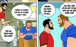 Thích thú với bộ truyện tranh về cuộc sống thường nhật của một cặp đồng tính