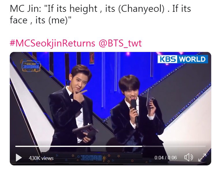 Loạt khoảnh khắc tình bể bình của Jin và Chanyeol như thế này bảo sao fan muốn đẩy thuyền đam mỹ cho họ - Ảnh 11. Loạt khoảnh khắc tình bể bình của Jin và Chanyeol như thế này bảo sao fan muốn đẩy thuyền đam mỹ cho họ - Ảnh 11.