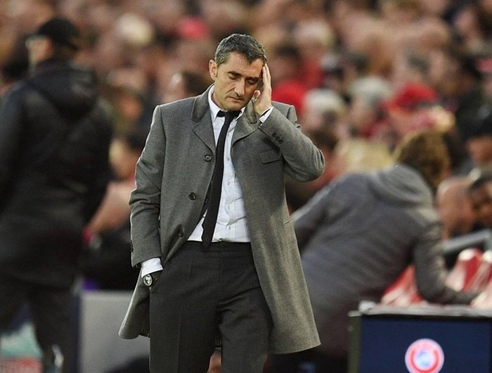 HLV Valverde: Liverpool đã cuốn phăng chúng tôi đi - Ảnh 1. HLV Valverde: Liverpool đã cuốn phăng chúng tôi đi - Ảnh 1.