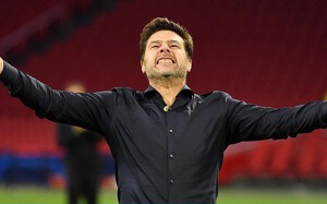 HLV Pochettino: 'Tôi cười vào ai bảo Tottenham thắng may mắn'