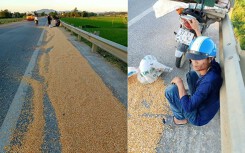 Phơi nông sản trên đường dẫn đến tai nạn giao thông có thể bị phạt tù?