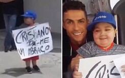 Ronaldo dừng xe buýt để đáp lại tình cảm CĐV nhí