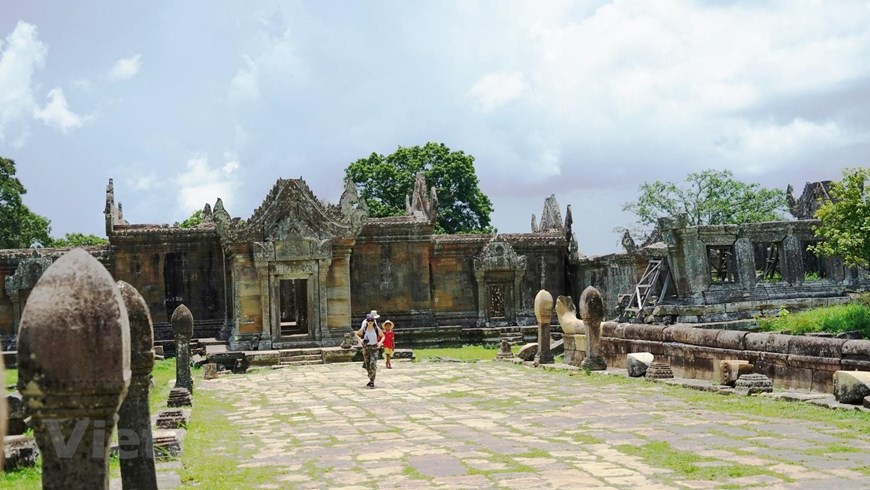 Cận cảnh đền thiêng Preah Vihear ở vùng biên giới Campuchia  - Ảnh 13.