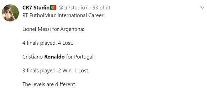 Messi bị chế nhạo trong ngày Ronaldo vô địch Nations League - Ảnh 3. Messi bị chế nhạo trong ngày Ronaldo vô địch Nations League - Ảnh 3.
