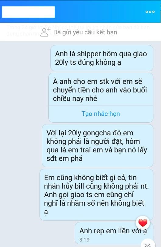 Dân mạng không tin lời giải thích của cô gái bùng 20 li trà sữa - Ảnh 4.