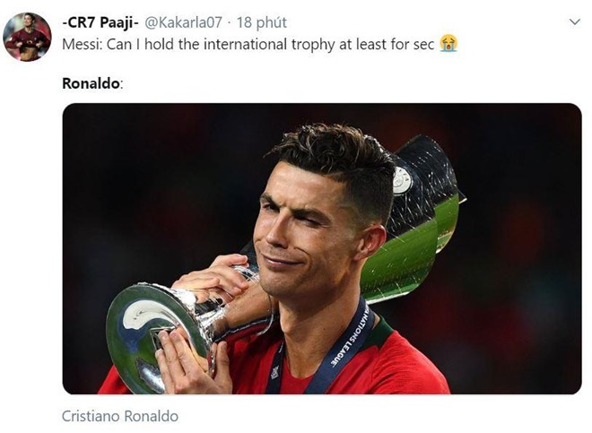 Messi bị chế nhạo trong ngày Ronaldo vô địch Nations League - Ảnh 8. Messi bị chế nhạo trong ngày Ronaldo vô địch Nations League - Ảnh 8.