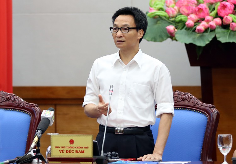 Phó Thủ tướng Vũ Đức Đam: ‘Đừng để doanh nghiệp Việt phải ra nước ngoài lập nghiệp vì qui định Việt Nam’ - Ảnh 1. Phó Thủ tướng Vũ Đức Đam: ‘Đừng để doanh nghiệp Việt phải ra nước ngoài lập nghiệp vì qui định Việt Nam’ - Ảnh 1.
