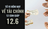 Tử vi hôm nay (12/6/2019) về tài chính của 12 con giáp: Tuổi Mùi ‘nhất quan hệ, nhì tiền tệ’