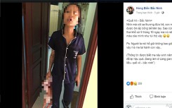 Công an thông tin vụ người mẹ trẻ xách con 1 tháng tuổi 'lủng lẳng' trên tay