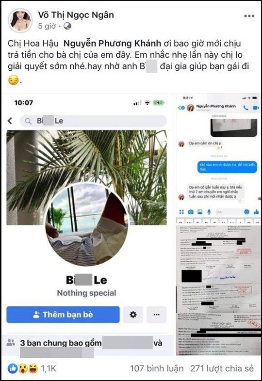 Hoa hậu Trái đất Phương Khánh bị tố nợ tiền tỉ không trả - Ảnh 2. Hoa hậu Trái đất Phương Khánh bị tố nợ tiền tỉ không trả - Ảnh 2.