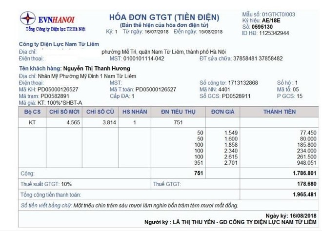 EVN gấp rút lấy ý kiến thay đổi mẫu hóa đơn tiền điện - Ảnh 1. EVN gấp rút lấy ý kiến thay đổi mẫu hóa đơn tiền điện - Ảnh 1.