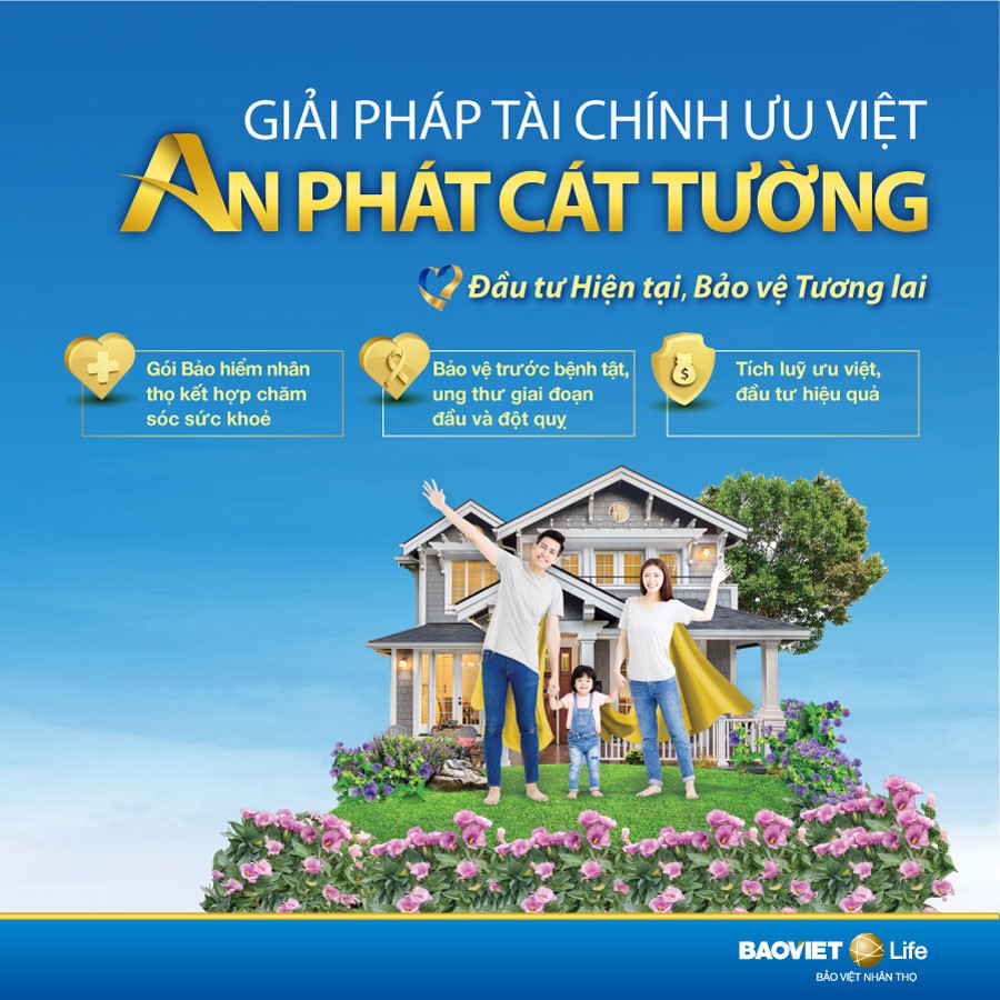 An Phát Cát Tường bảo vệ toàn diện trước mọi rủi ro, giúp người tham gia tích lũy, tiết kiệm hiệu quả (1) An Phát Cát Tường bảo vệ toàn diện trước mọi rủi ro, giúp người tham gia tích lũy, tiết kiệm hiệu quả (1)
